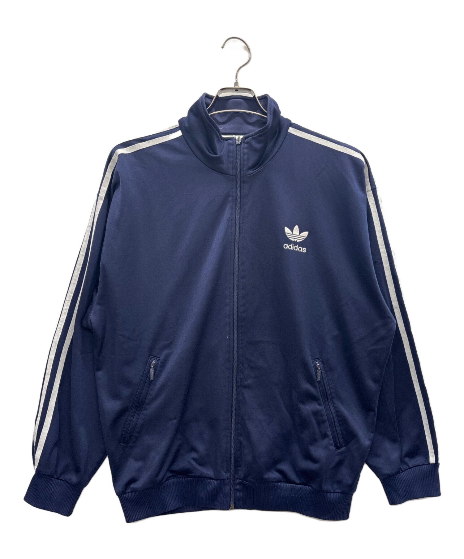 中古・古着通販】adidas (アディダス) トラックジャケット ネイビー