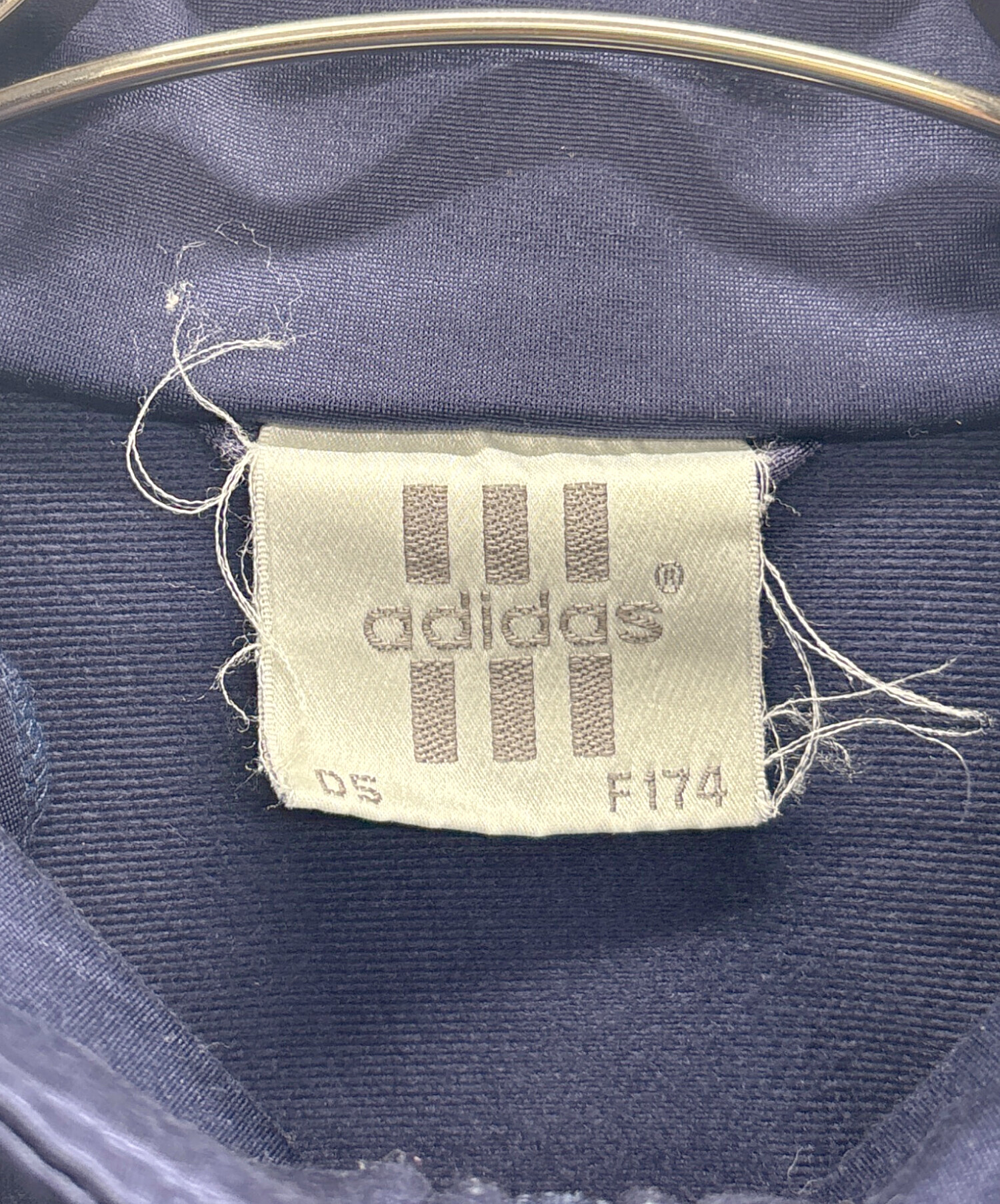 中古・古着通販】adidas (アディダス) トラックジャケット ネイビー