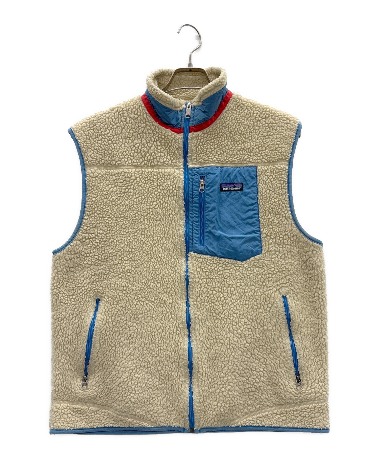 中古・古着通販】Patagonia (パタゴニア) ベスト トリコロールカラー 