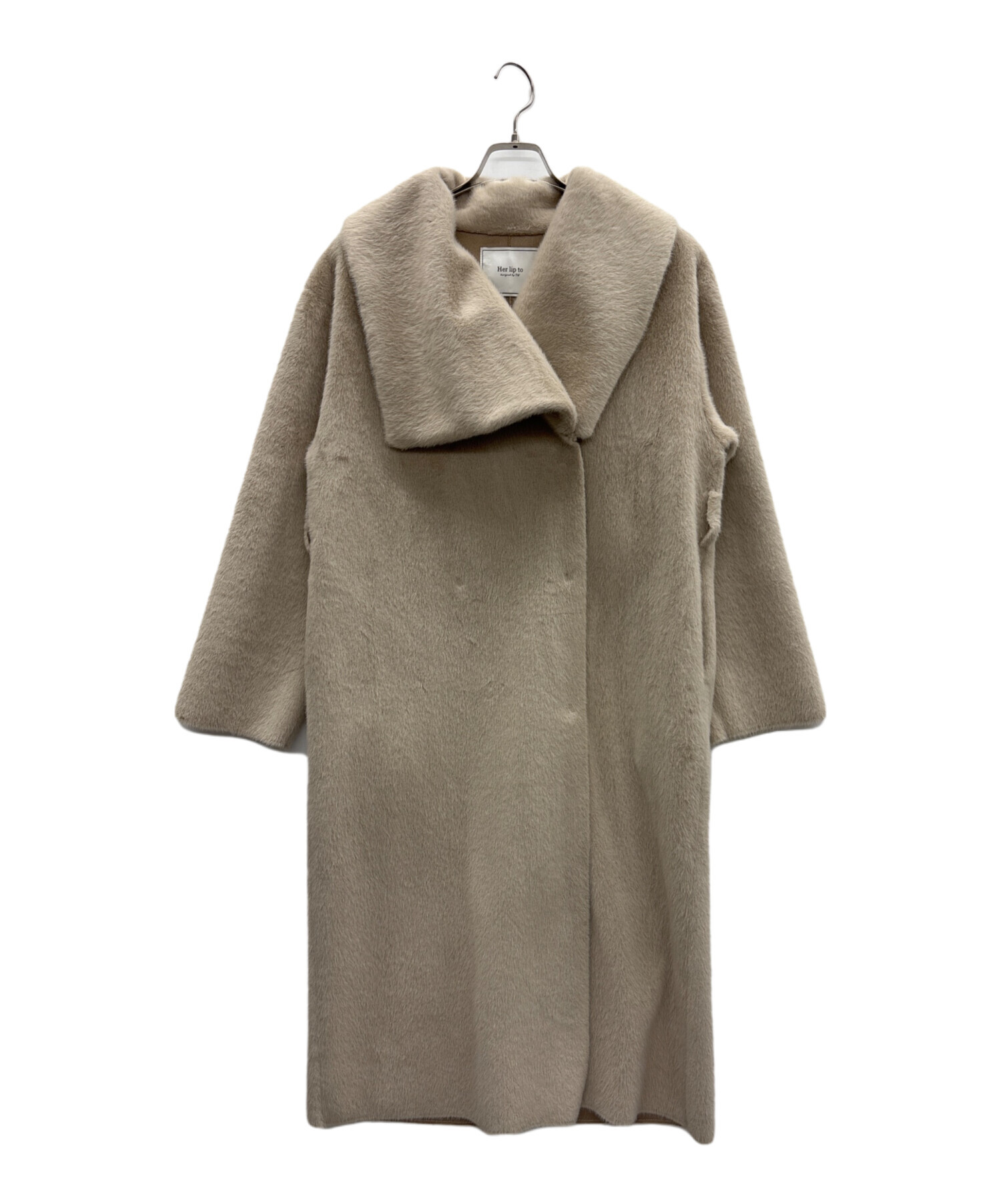 中古・古着通販】HER LIP TO (ハーリップトゥ) Grace Wrap Coat