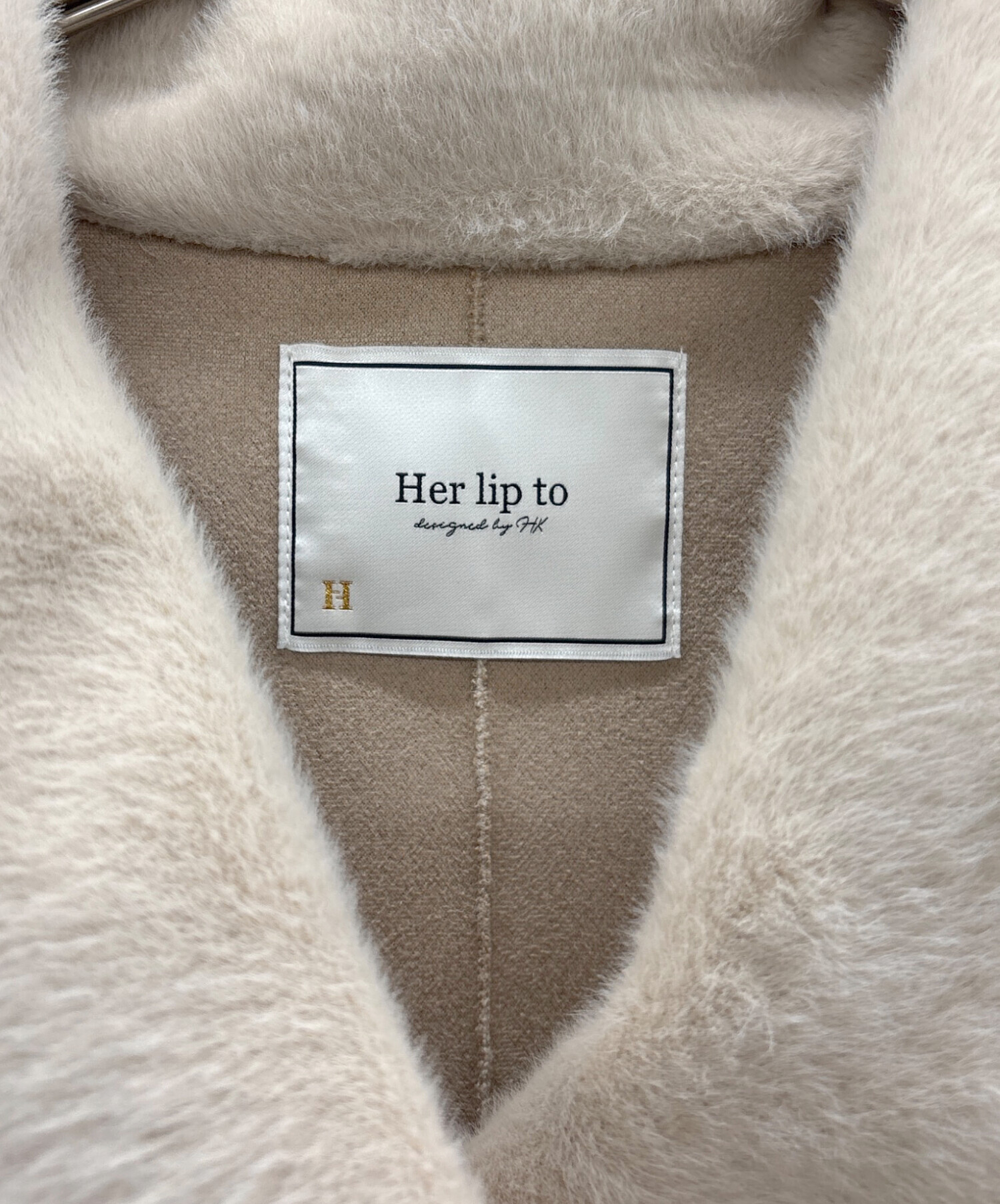 オフシーズン価格 ハーリップトゥ Grace Wrap Coat　サイズＭ 中古・古着通販】HER LIP TO (ハーリップトゥ) Grace Wrap Coat