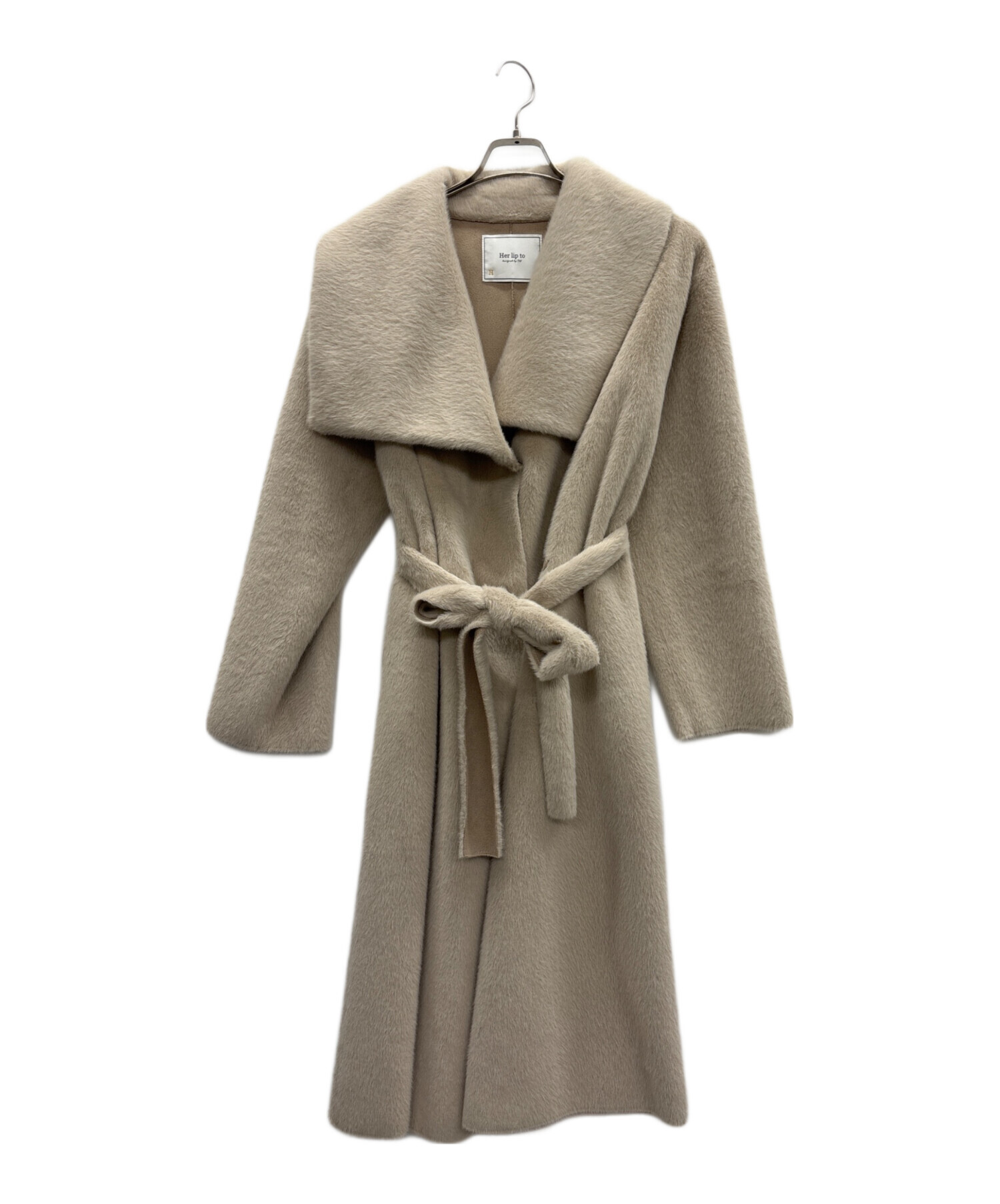 トップ Her lip to Grace Wrap Coat M 【公式通販】