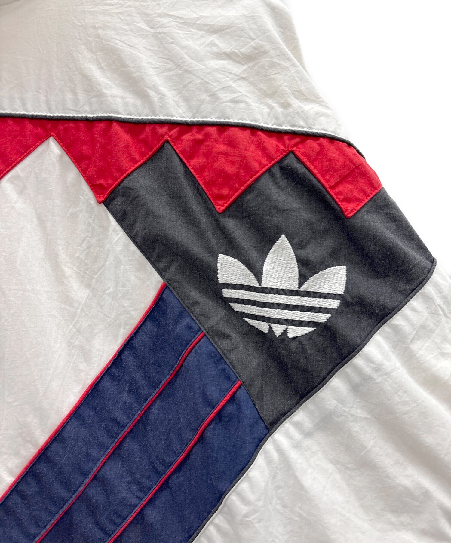 【売り切りたいむ】【激レア】アディダス 古着　西ドイツ製ジップアップジャケット Old adidas 80s 西ドイツ製 adidasアディダス ハイネック 無地