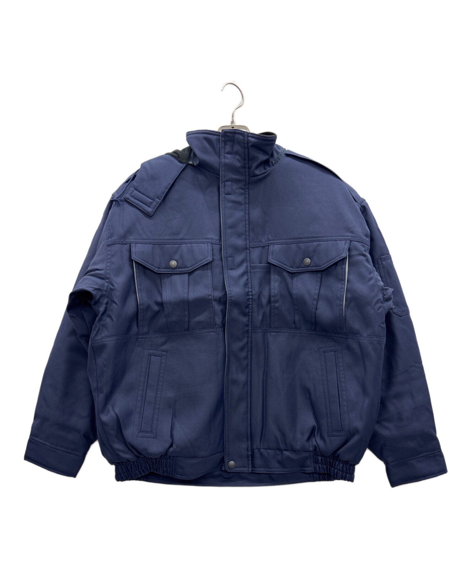 中古・古着通販】自重堂 (ジチョウドウ) ブルゾン ネイビー サイズ:LL 中古・古着通販】自重堂 (ジチョウドウ) ブルゾン ネイビー サイズ:LL