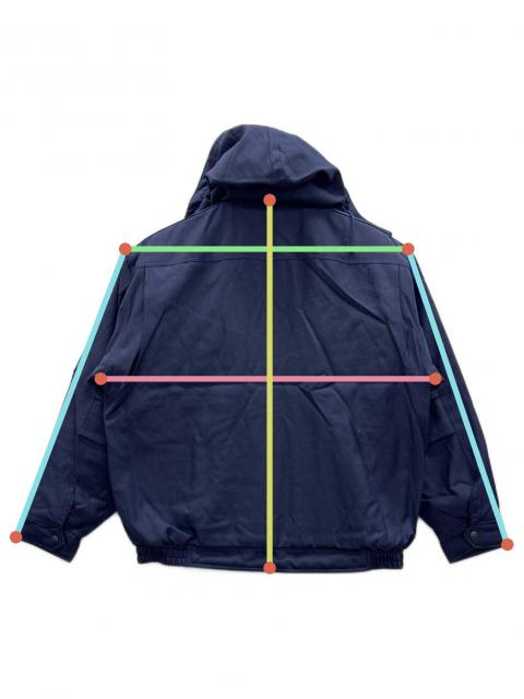 中古・古着通販】自重堂 (ジチョウドウ) ブルゾン ネイビー サイズ:LL