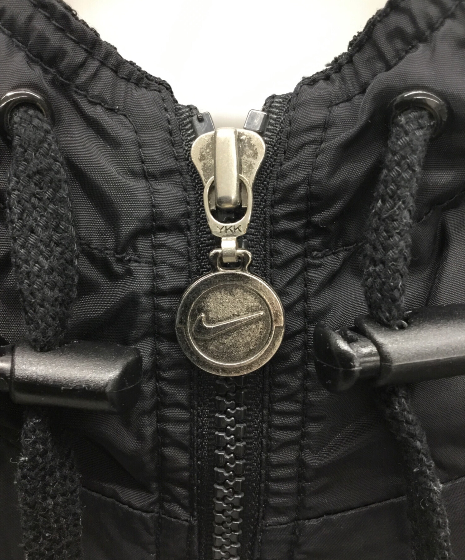中古・古着通販】NIKE (ナイキ) ナイロンジャケット イエロー×ブラック
