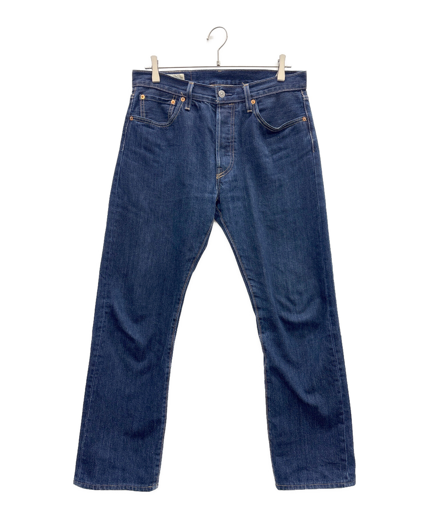 中古・古着通販】LEVI'S (リーバイス) ストレートデニムパンツ ブルー