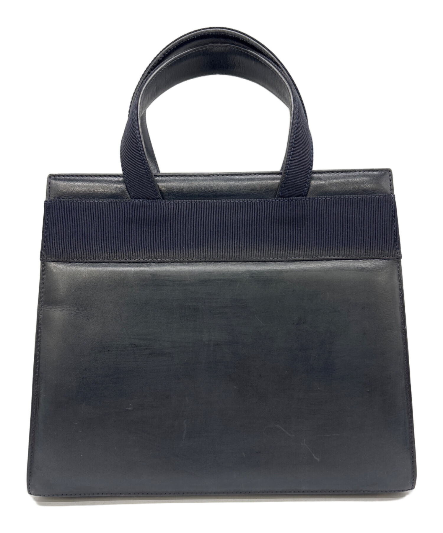 フェラガモ Salvatore Ferragamo 2way ビジネスバッグ 黒 中古・古着通販】Salvatore Ferragamo (サルヴァトーレ フェラガモ