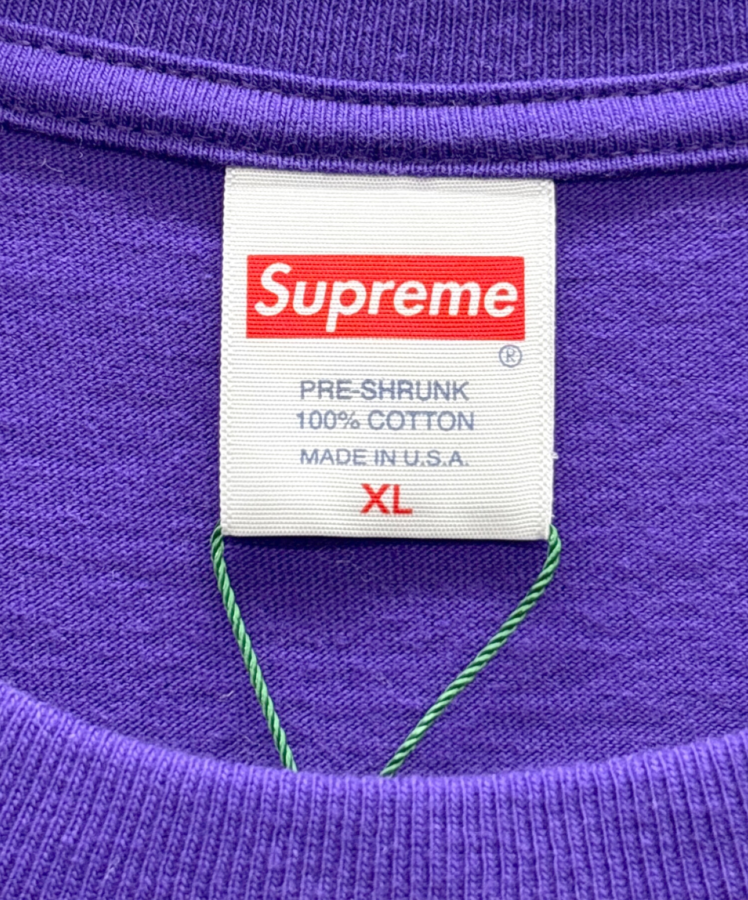 中古・古着通販】SUPREME (シュプリーム) Tシャツ パープル×レッド