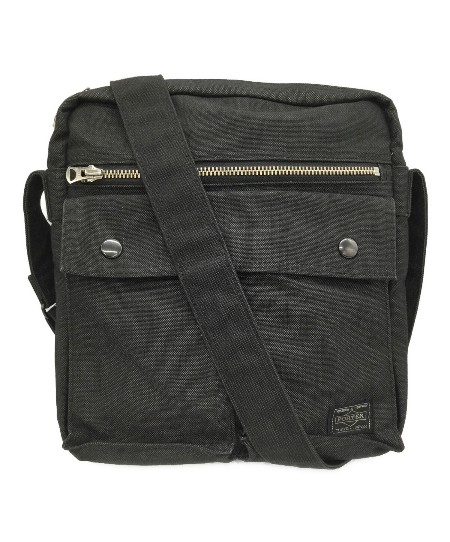 中古・古着通販】PORTER (ポーター) ショルダーバッグ オリーブ 