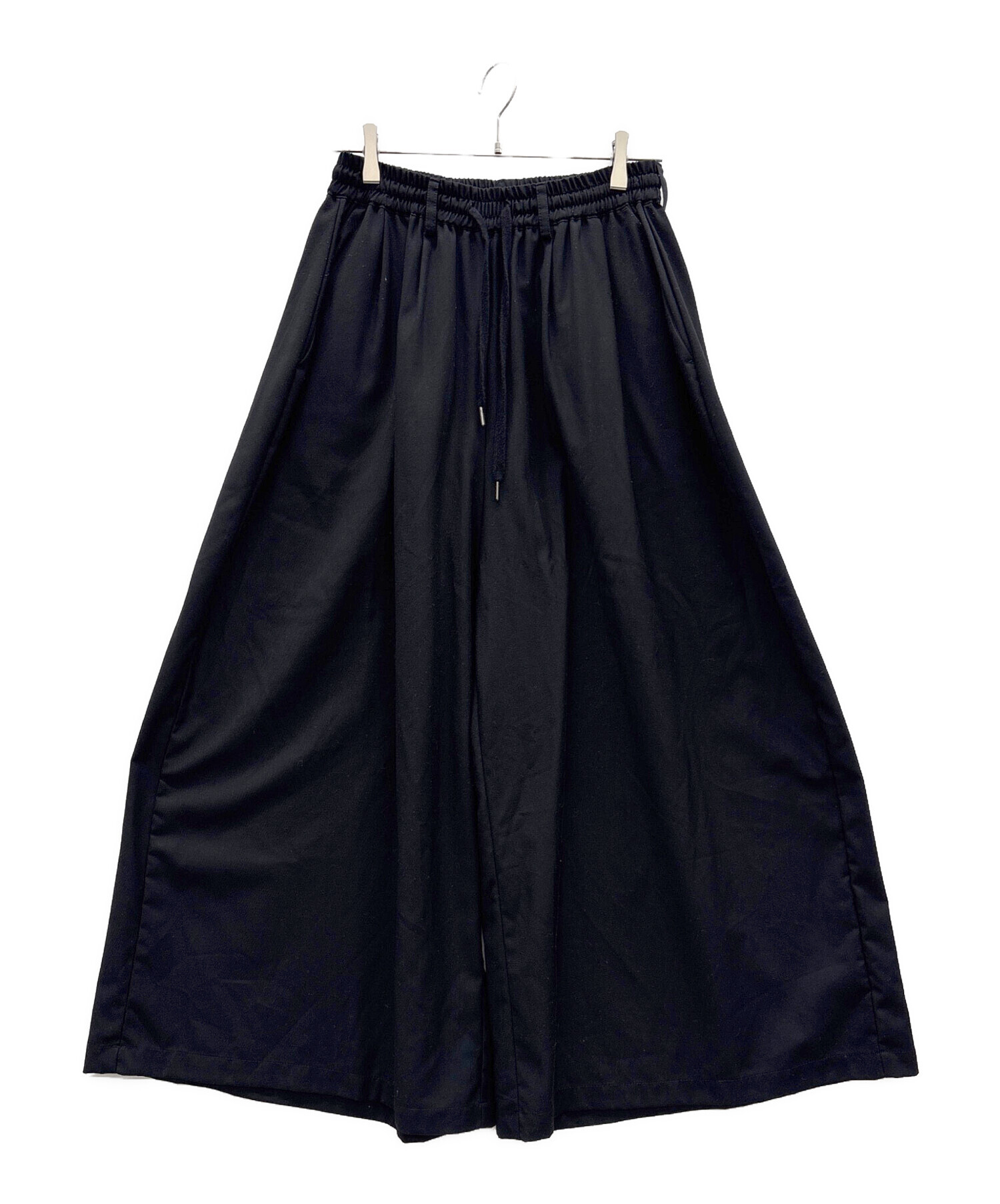 美品 NOT CONVENTIONAL ノットコンベンショナル 黒 パンツ F 中古・古着通販】NOT CONVENTIONAL (ノットコンベンショナル) ワイド