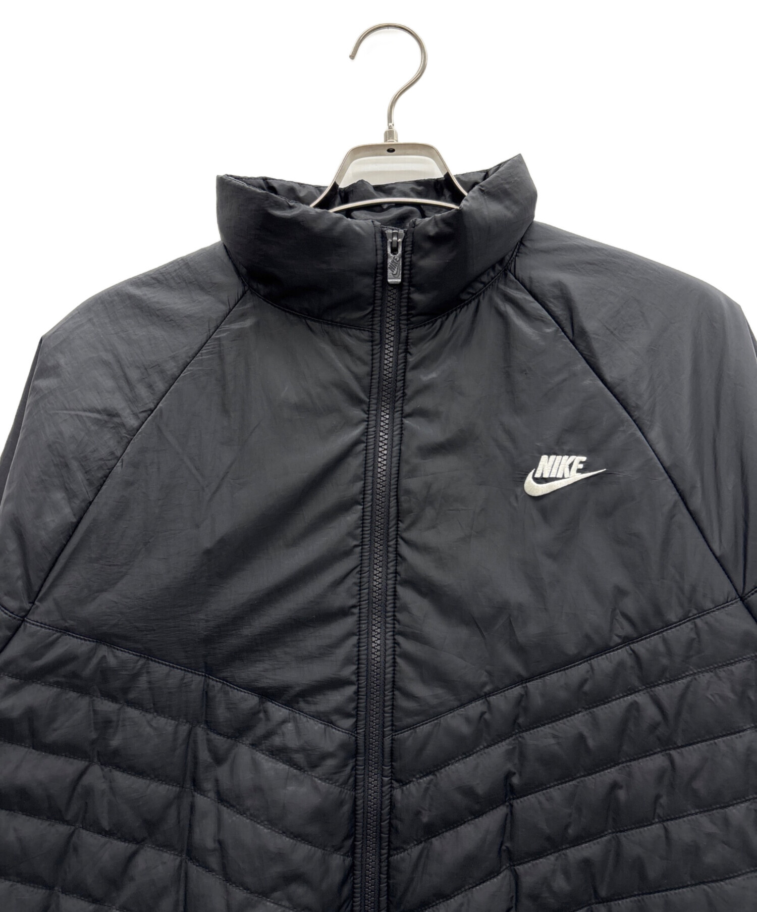 中古・古着通販】NIKE (ナイキ) 中綿ジャケット ブラック サイズ:XL 