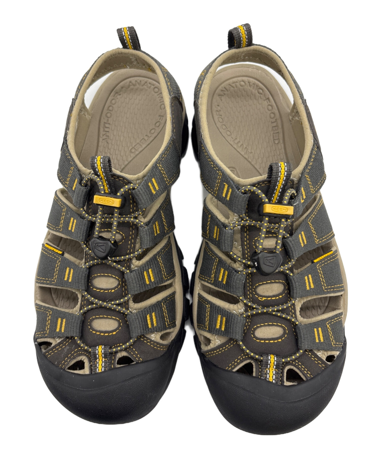 中古・古着通販】KEEN (キーン) サンダル ブラック×グレー サイズ:27