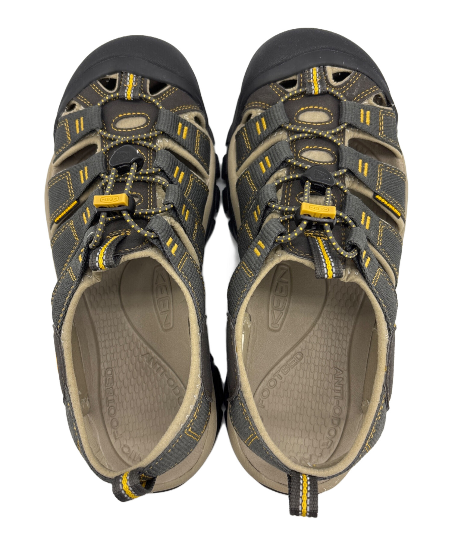 中古・古着通販】KEEN (キーン) サンダル ブラック×グレー サイズ:27