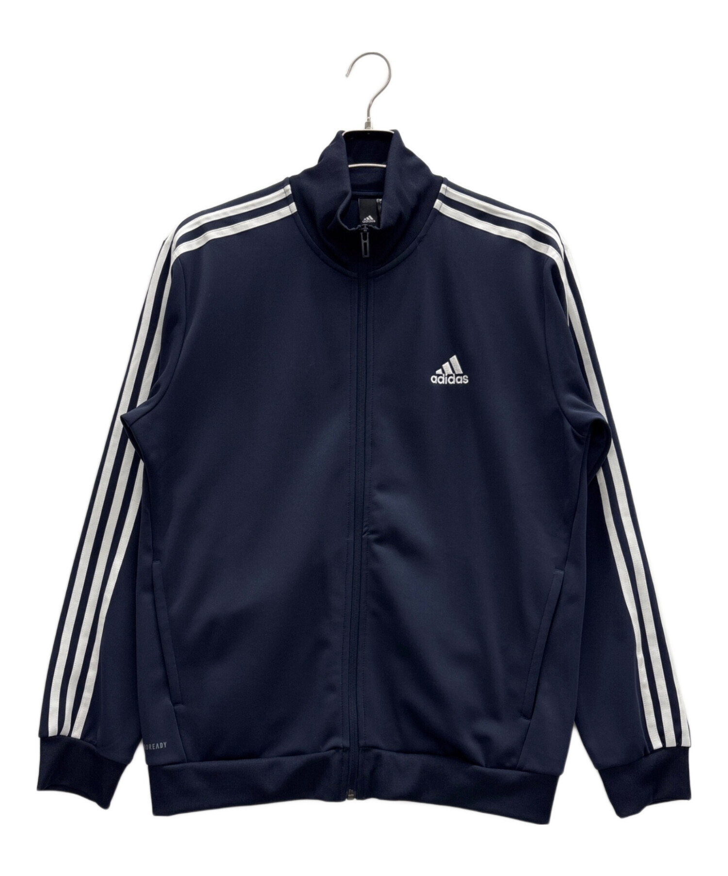 中古・古着通販】adidas (アディダス) セットアップジャージ ネイビー