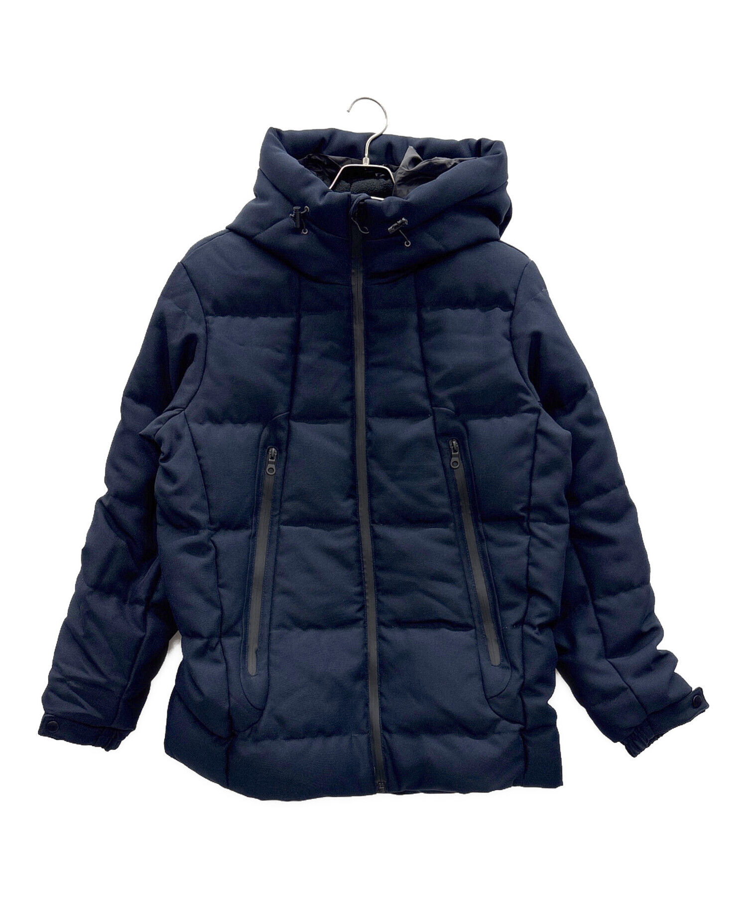 中古・古着通販】NAVY (ネイビー) ダウンジャケット ネイビー サイズ 