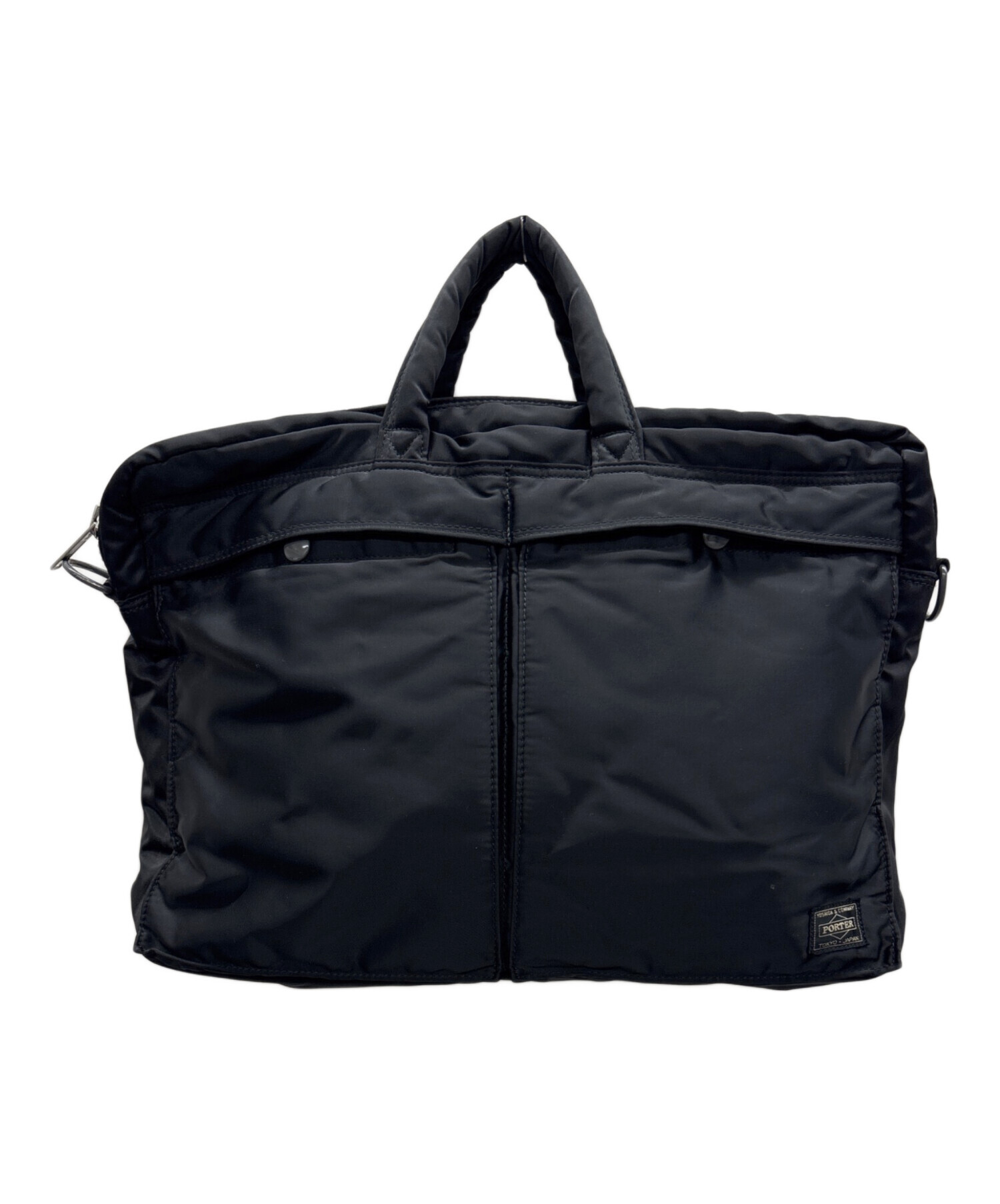 中古・古着通販】PORTER (ポーター) 2WAYブリーフケース ブラック