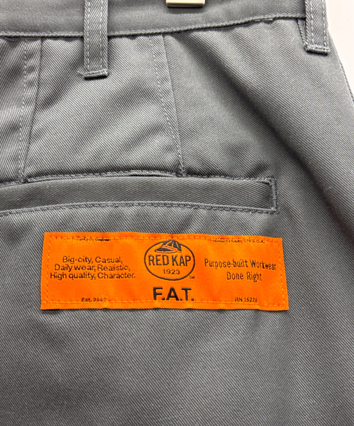 中古・古着通販】FAT (エフエーティー) RED KAP (レッド キャップ