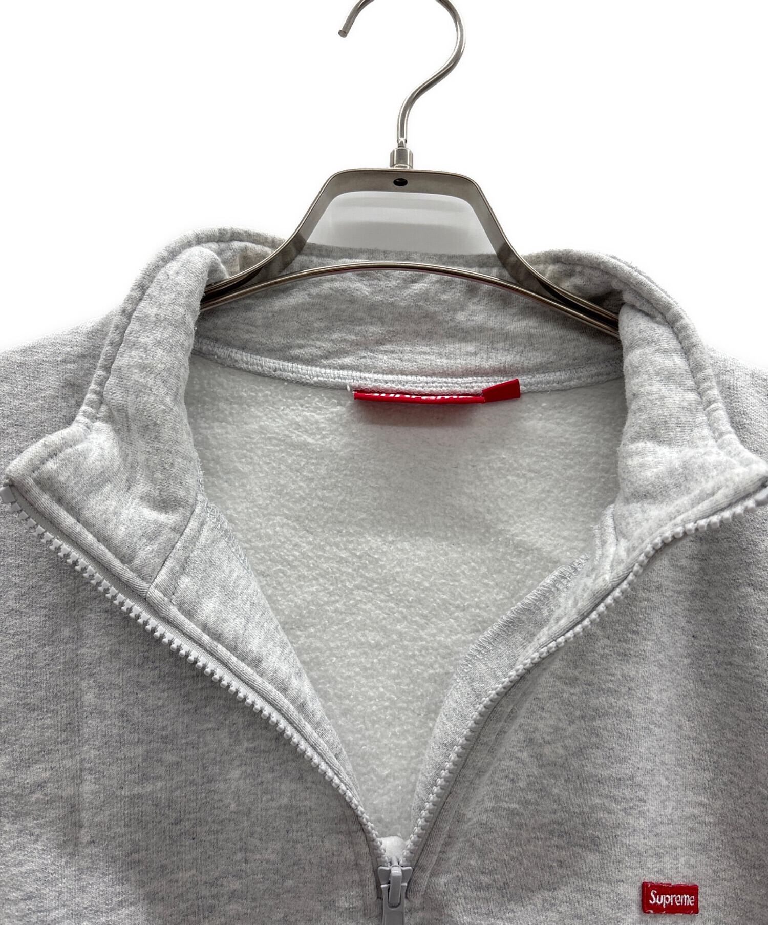 supreme ハーフジップスウェット
