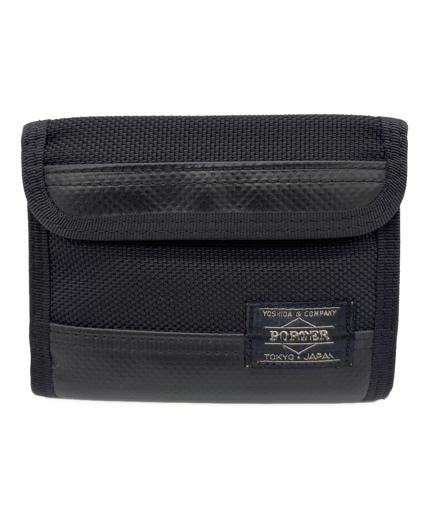 中古・古着通販】PORTER (ポーター) コンパクトウォレット ブラック 