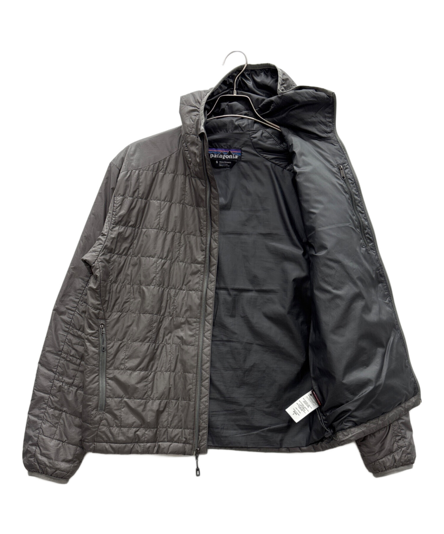 中古・古着通販】Patagonia (パタゴニア) ナノパフフーディー グレー