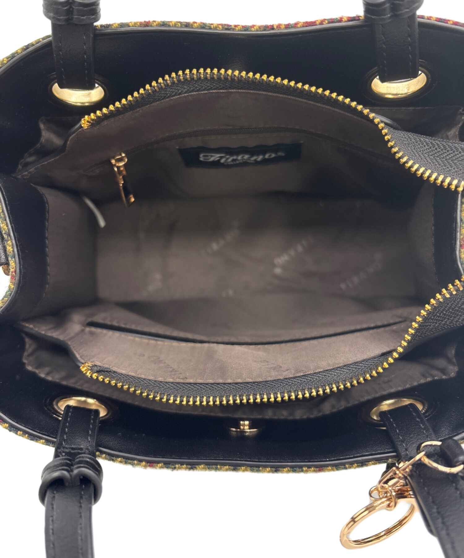 中古・古着通販】FIRANO (フィラノ) ハンドバッグ グリーン｜ブランド 