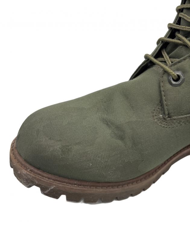 Timberland ワークブーツ オリーブ 中古・古着通販】Timberland (ティンバーランド) 6インチブーツ
