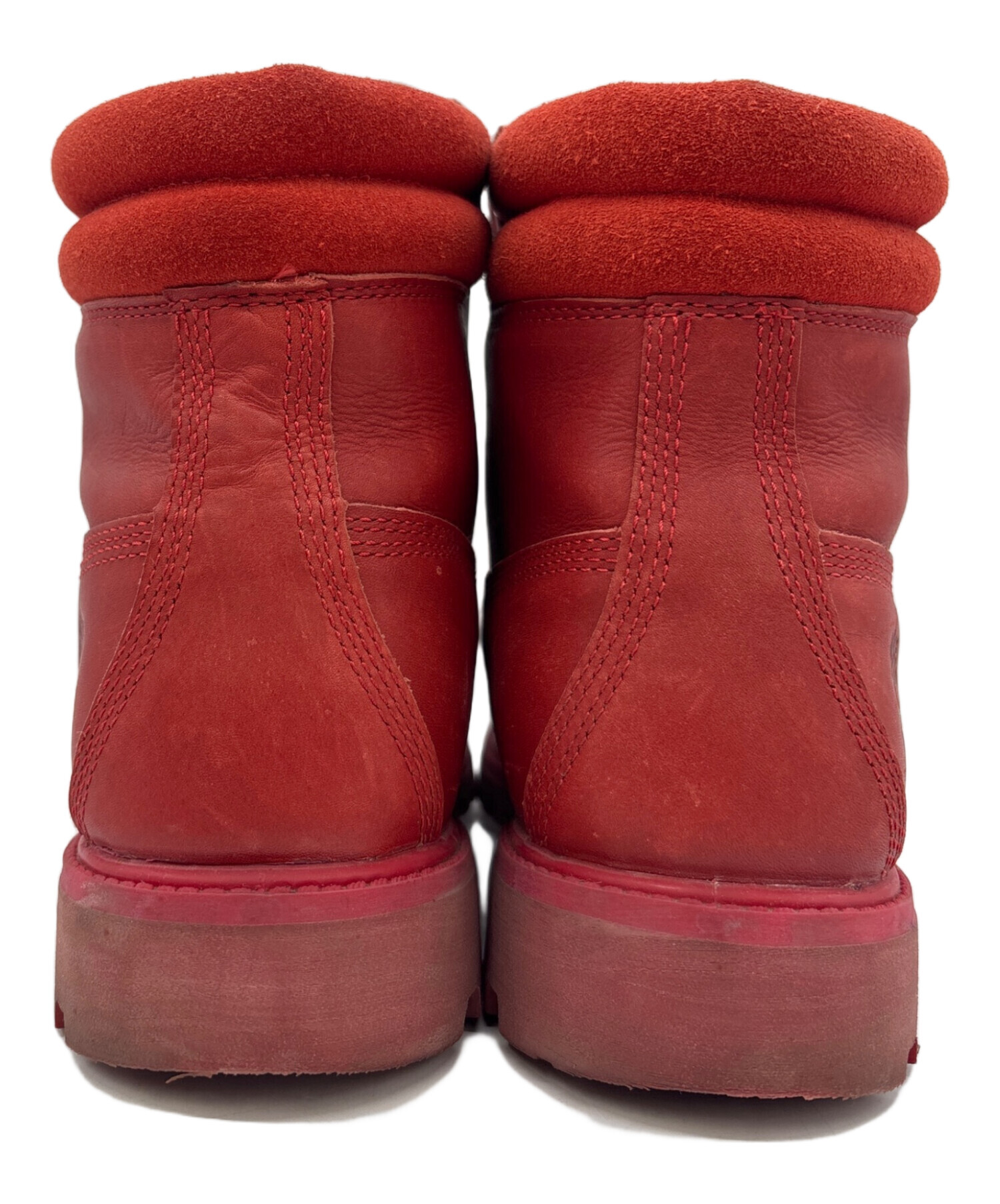 値下げ 【美品】Timberland ティンバーランド 赤レッド 27.0 中古・古着通販】Timberland (ティンバーランド) レースアップブーツ