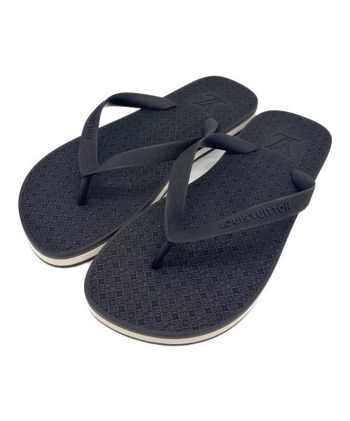 Louis Vuitton チェック柄 ビーチサンダル 中古・古着通販】LOUIS VUITTON (ルイ ヴィトン) ビーチサンダル