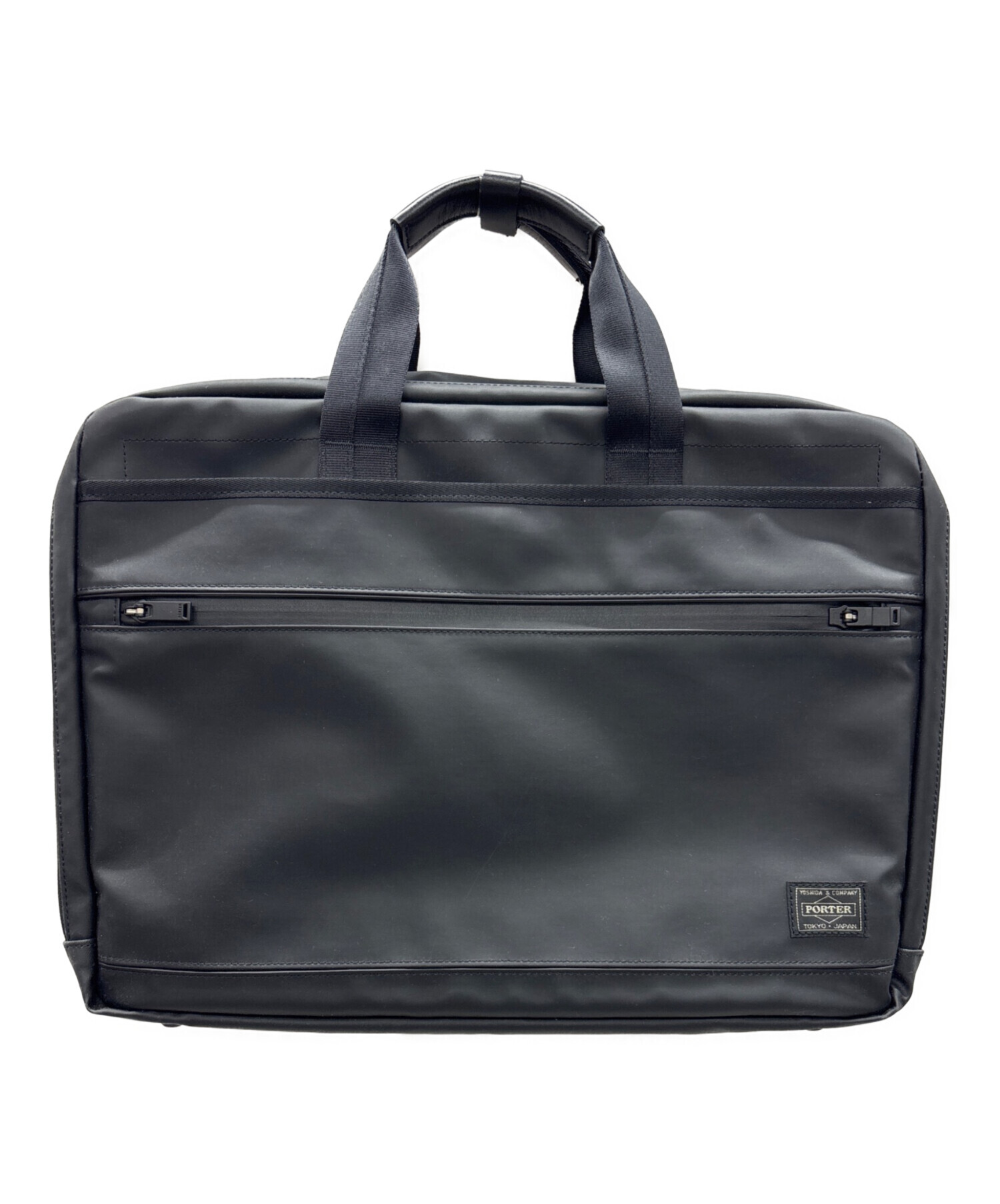 中古・古着通販】PORTER (ポーター) 2WAYブリーフケース ブラック