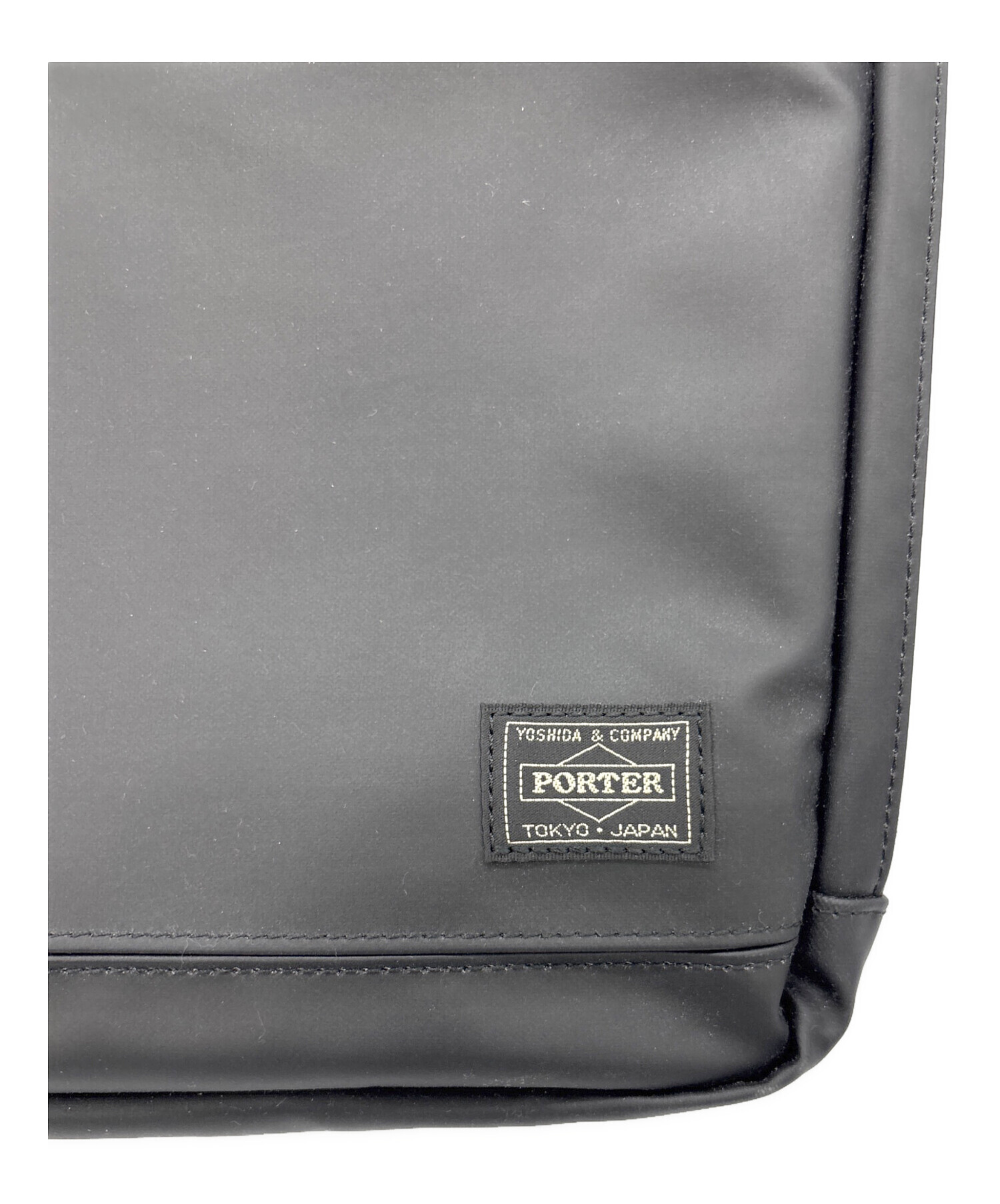 中古・古着通販】PORTER (ポーター) 2WAYブリーフケース ブラック