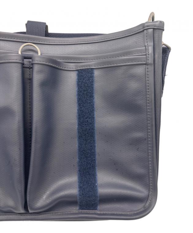 PORTER ポーター/ショルダーバッグ/ABランク/93【中古】 中古・古着通販】PORTER (ポーター) VERTICAL SHOULDER BAG グレー