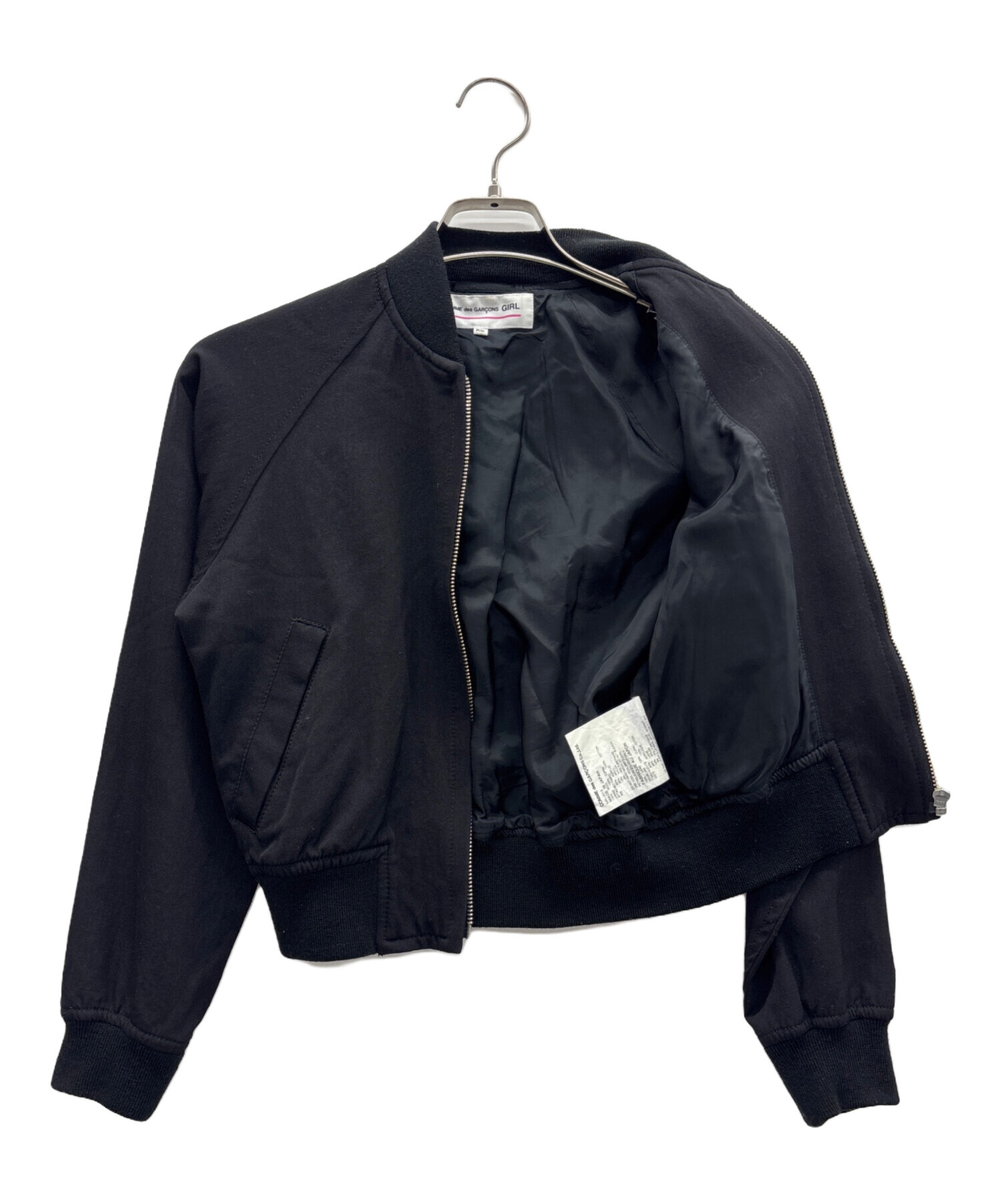 COMME des GARCONS BLACK ブルゾン XS 中古・古着通販】COMME des GARCONS GIRL (コムデギャルソンガール