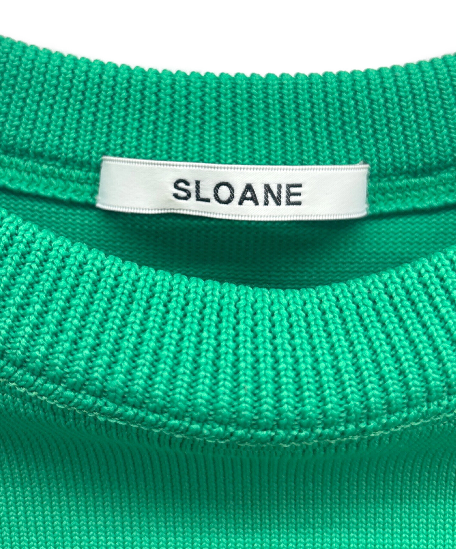 中古・古着通販】SLOANE (スローン) ニット グリーン サイズ:1