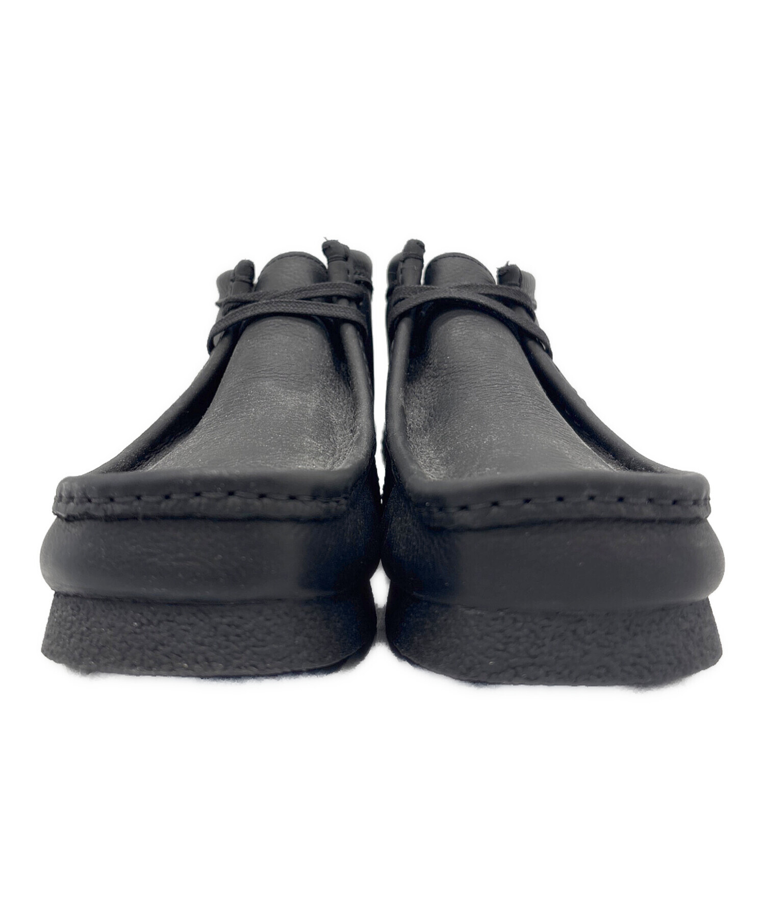 中古・古着通販】CLARKS (クラークス) ワラビーブーツ ブラック サイズ