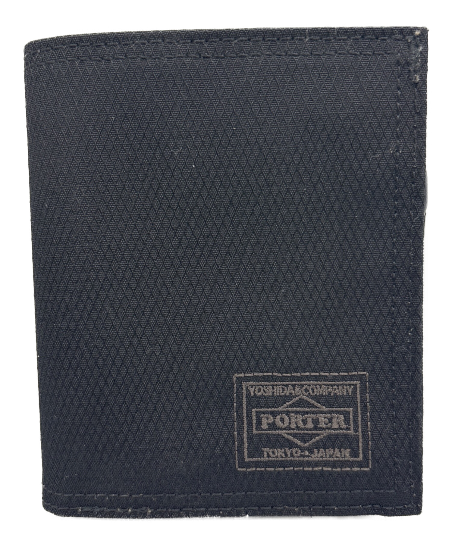 中古・古着通販】PORTER (ポーター) 2つ折り財布 ブラック｜ブランド 