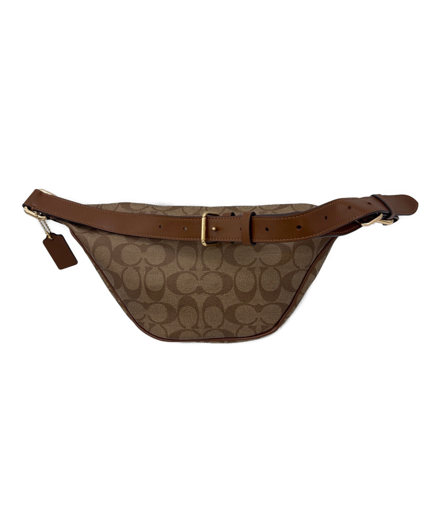 中古・古着通販】COACH (コーチ) ボディバッグ ベージュ｜ブランド
