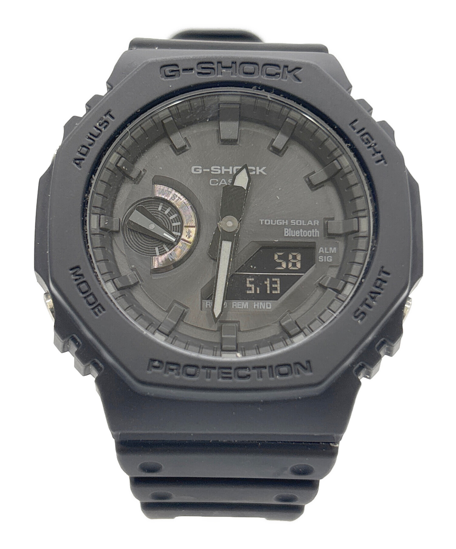 中古・古着通販】CASIO (カシオ) デジアナウォッチ ブラック｜ブランド