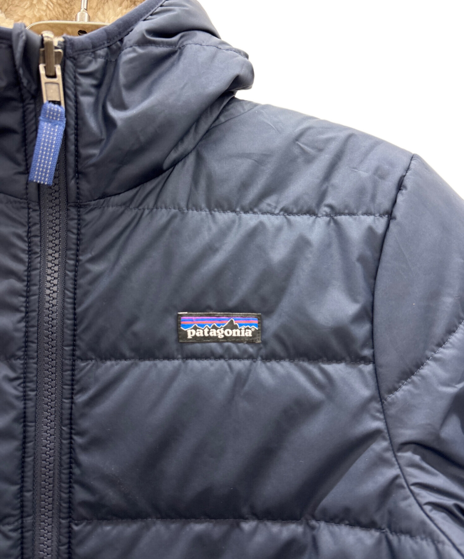 patagonia ネイビー フード付きジャケット 中古・古着通販】Patagonia (パタゴニア) インファーノジャケット