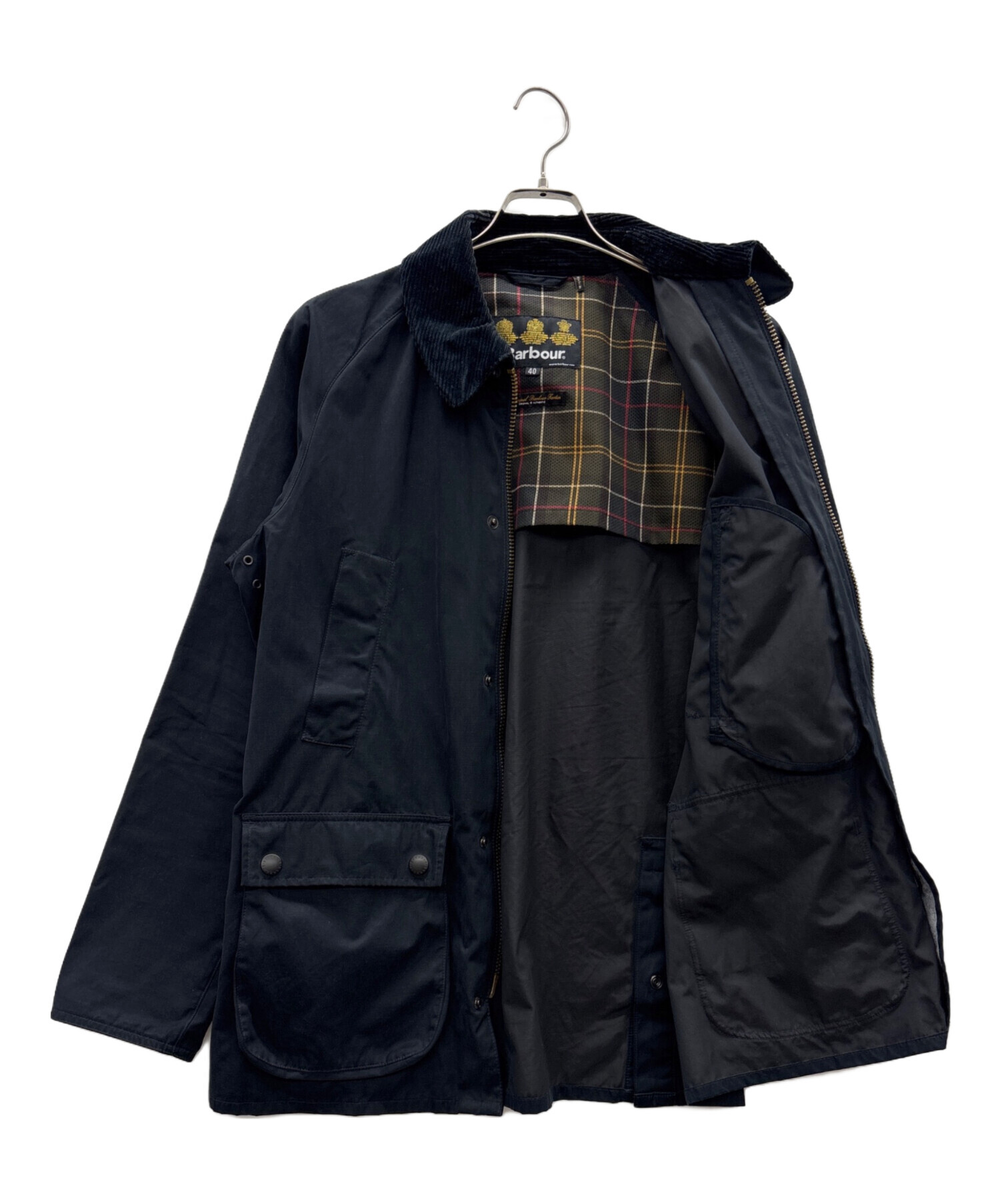 中古・古着通販】Barbour (バブアー) ジャケット ブラック サイズ:40