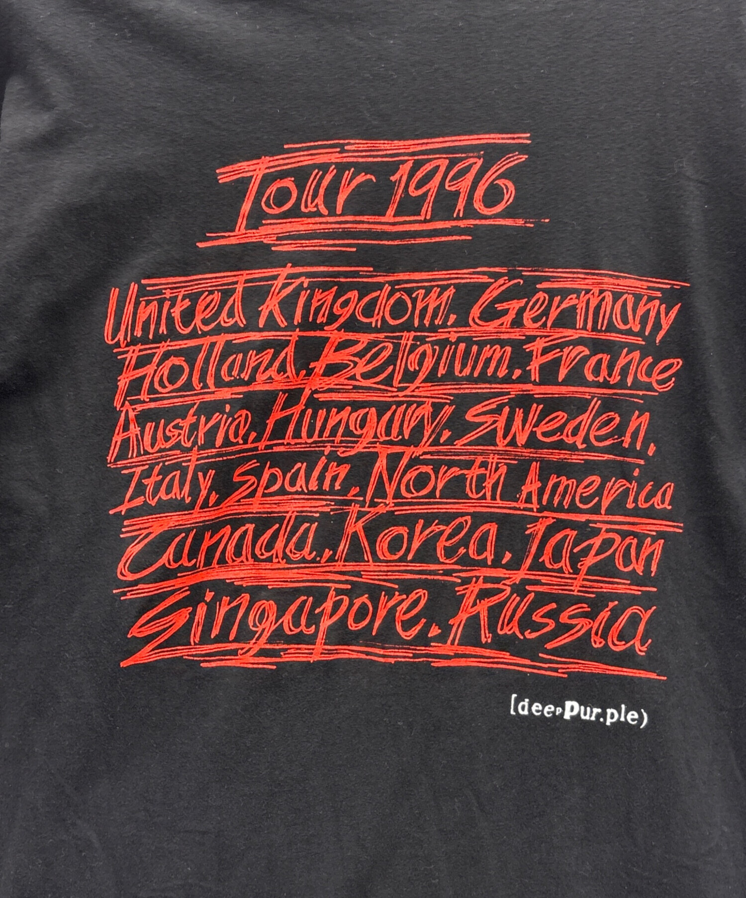 中古・古着通販】deep purple (ディープ・パープル) バンドTシャツ