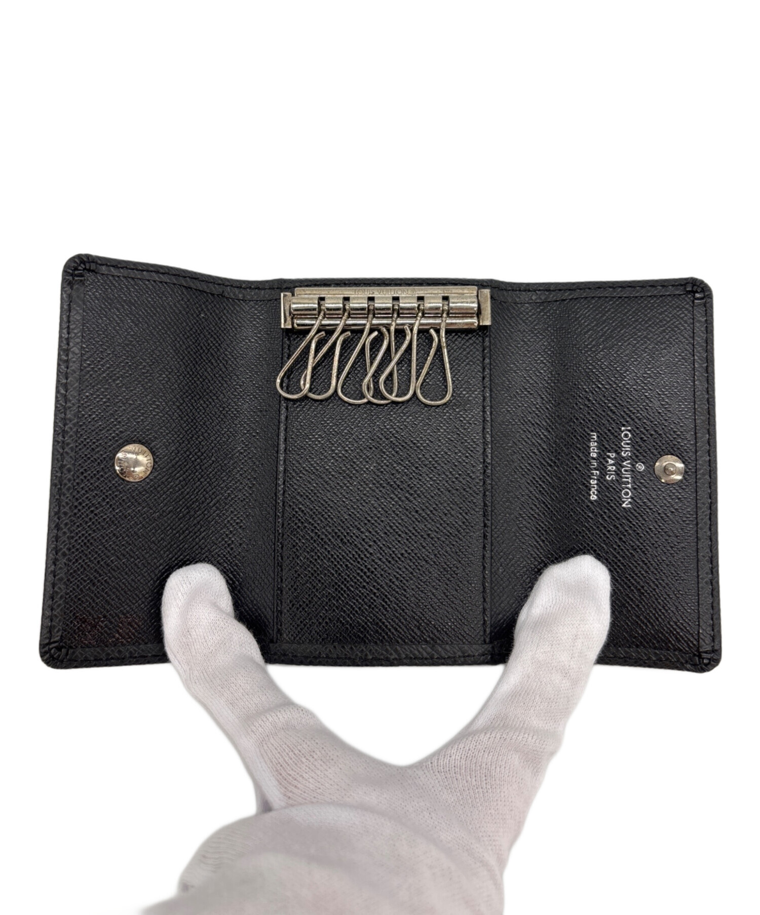 中古・古着通販】LOUIS VUITTON (ルイ ヴィトン) キーケース ブラック