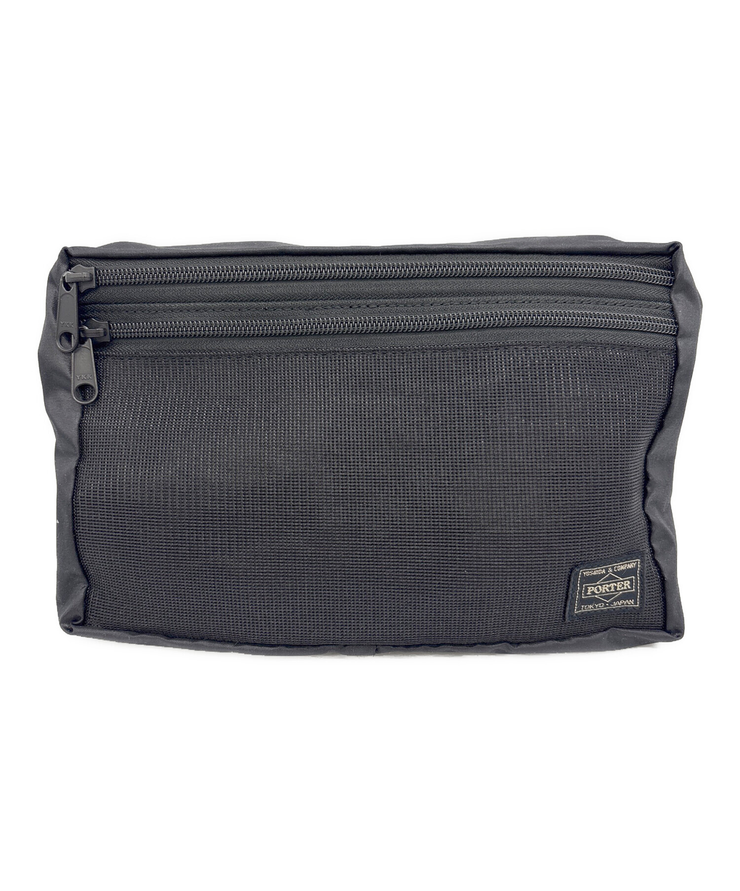 中古・古着通販】PORTER (ポーター) ポーチ ブラック|ブランド・古着 中古・古着通販】PORTER (ポーター) ポーチ ブラック|ブランド・古着