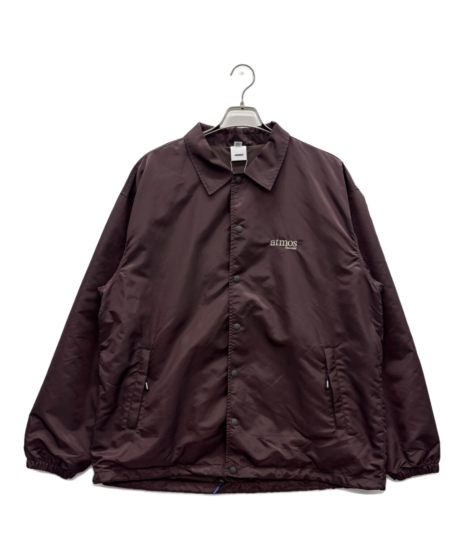 中古・古着通販】ATMOS (アトモス) コーチジャケット ブラウン サイズ 