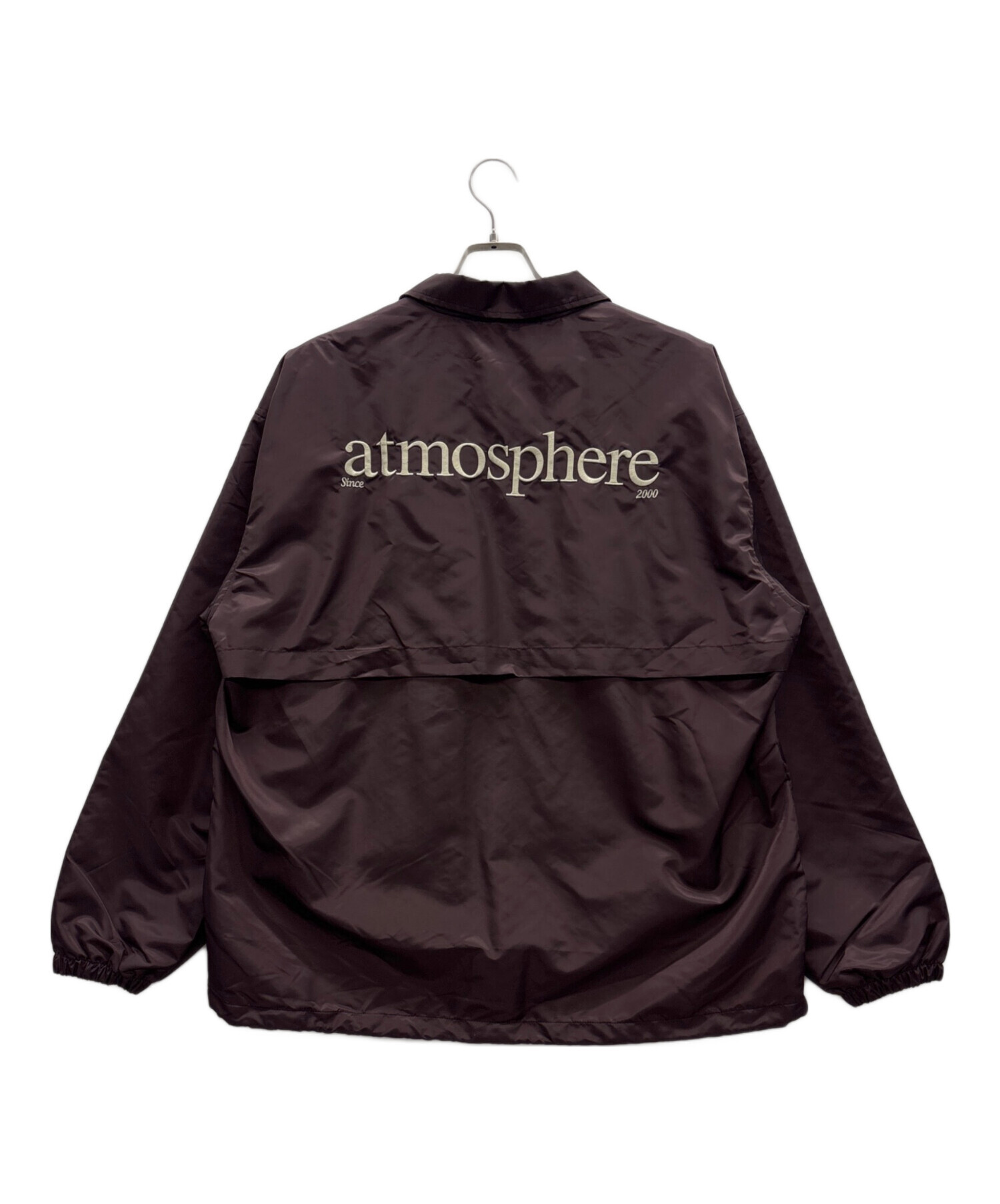 中古・古着通販】ATMOS (アトモス) コーチジャケット ブラウン サイズ 