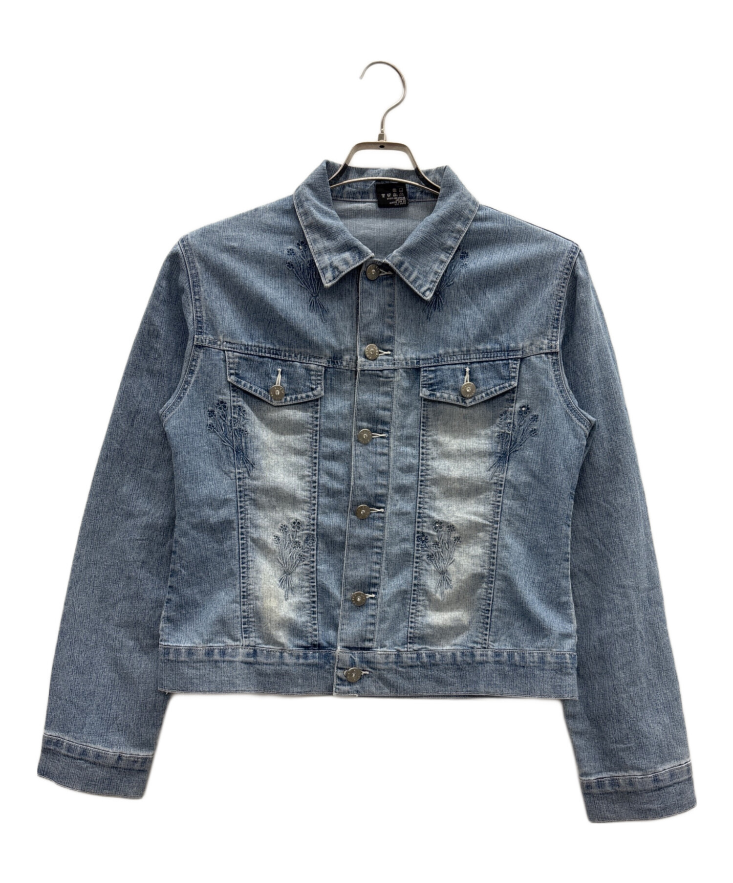 デニムジャケット デニム ライトブルー Off White スケート デニム