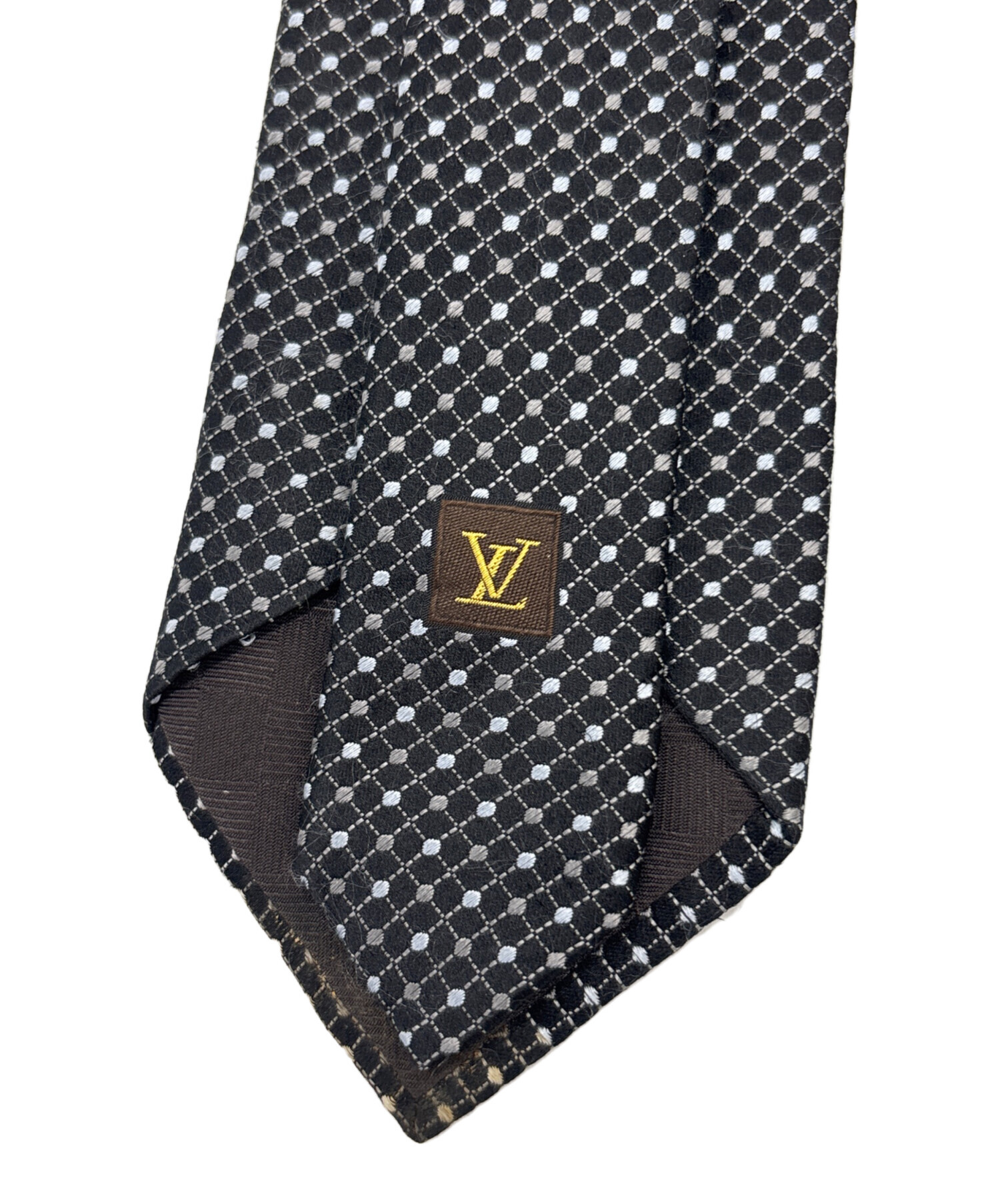 中古・古着通販】LOUIS VUITTON (ルイ ヴィトン) ネクタイ ブラック