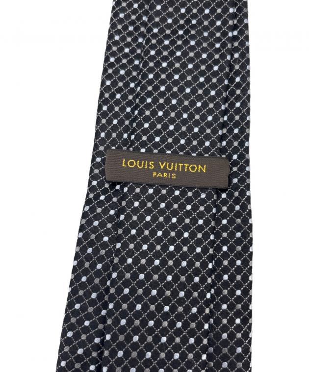 rierirara♡‼︎ LOUIS VUITTON　ネクタイ　未使用品 中古・古着通販】LOUIS VUITTON (ルイ ヴィトン) ネクタイ ブラック