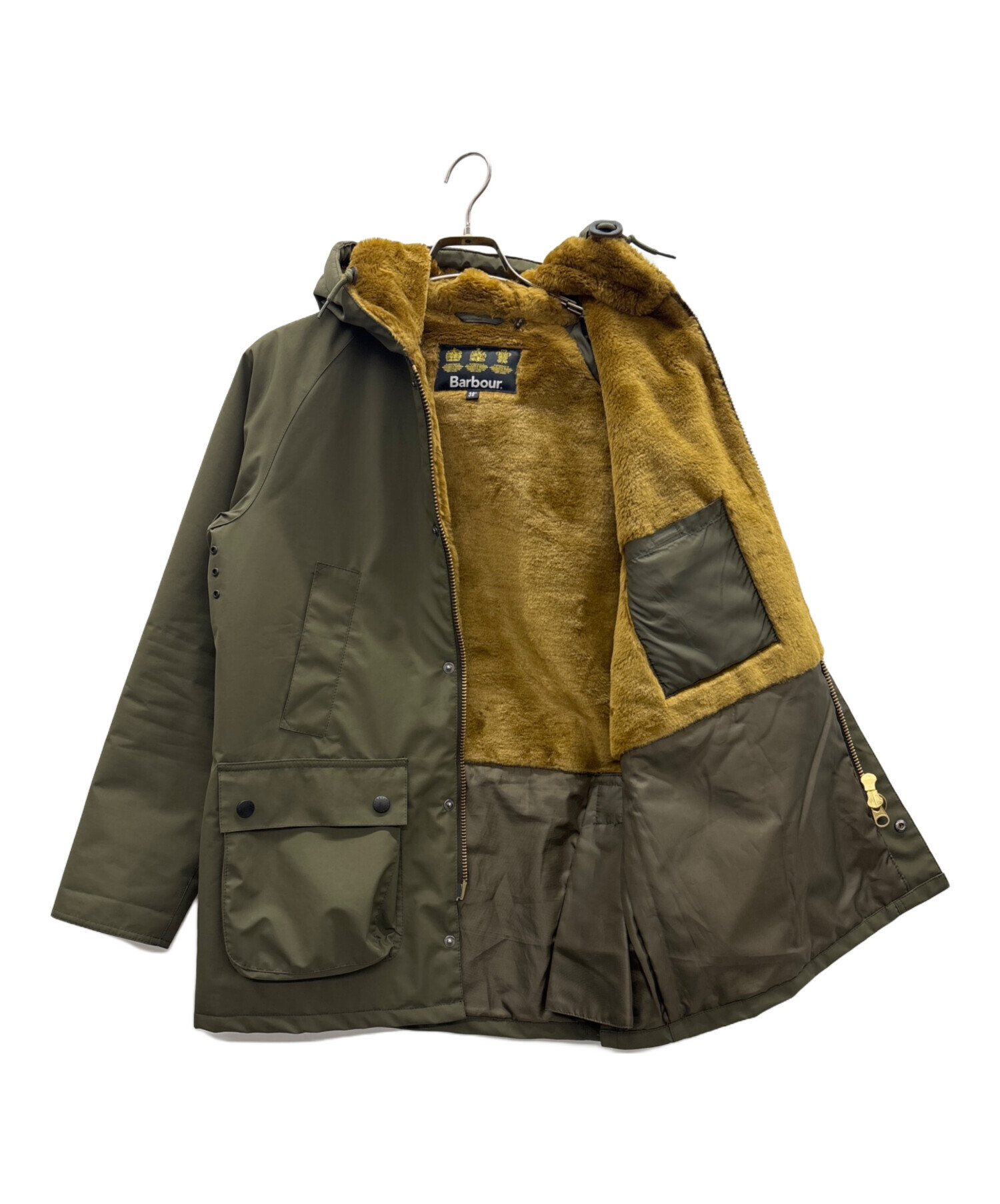 中古・古着通販】Barbour (バブアー) フーデッドジャケット オリーブ
