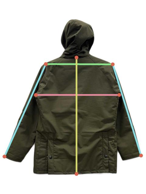 中古・古着通販】Barbour (バブアー) フーデッドジャケット オリーブ